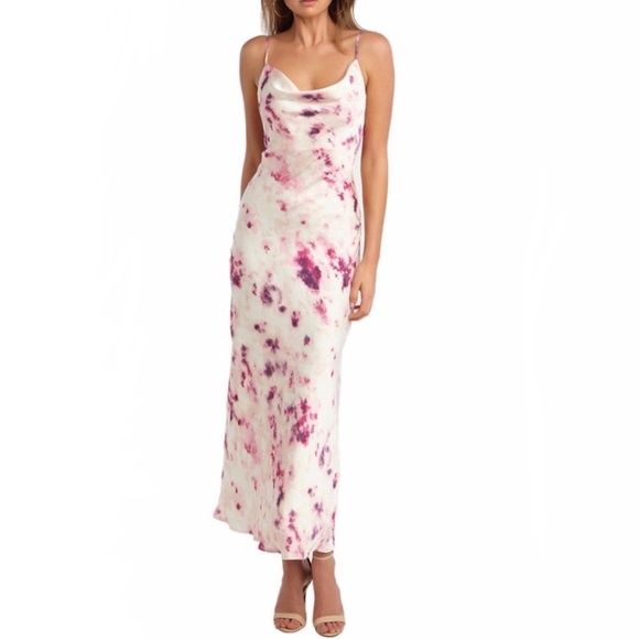 🆕Bardot Open Back Slip Dress - Picture 1 of 6